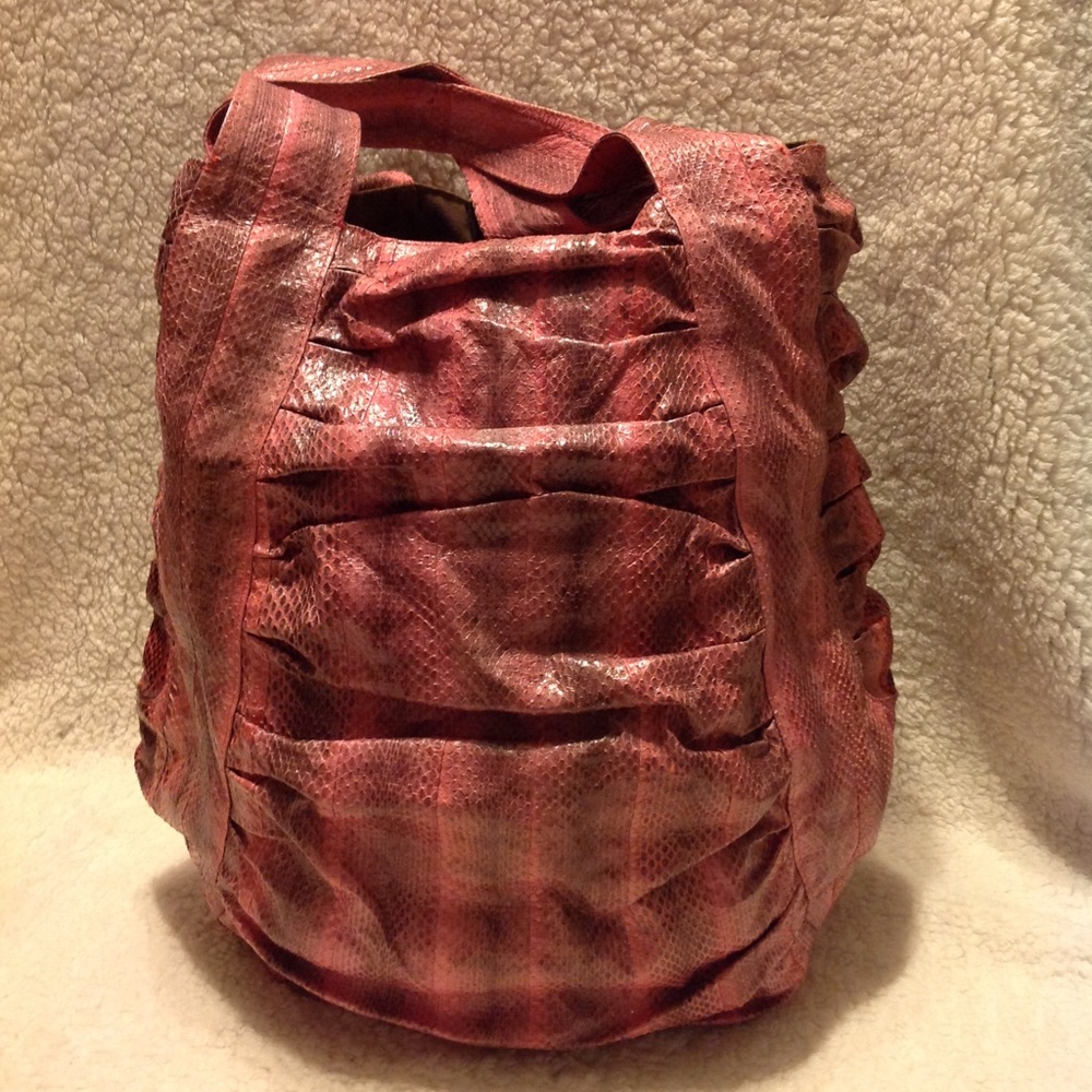 Beirn Jenna handbag 100% snakeskin